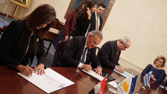 Güney Kıbrıs, Yunanistan ve Mısır diaspora konularında işbirliği imzaladı