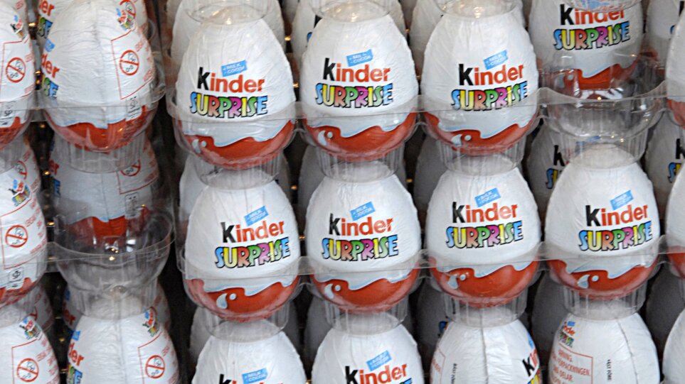 "Tonlarca Kinder ürünü geri çağrıldı"