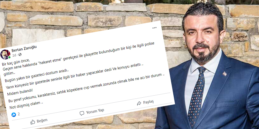 "Bu şeref yoksunu, karaktersiz, satılık köpekler"