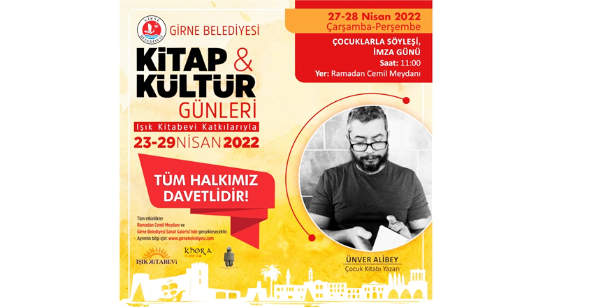 Girne Belediyesi Kitap & Kültür Günleri devam ediyor