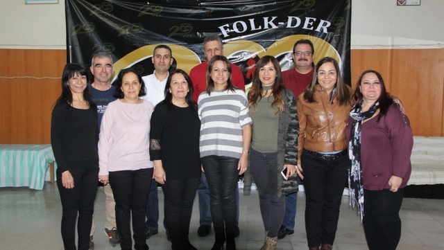 FOLK-DER olağan genel kurulu yapıldı... Katipoğlu yeniden başkan