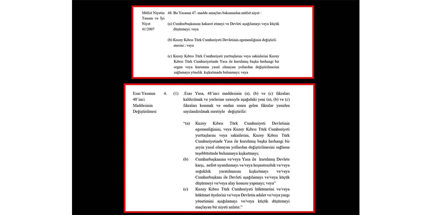 "Cumhurbaşkanına karşı hoşnutsuz olmak" artık suç sayılacak!