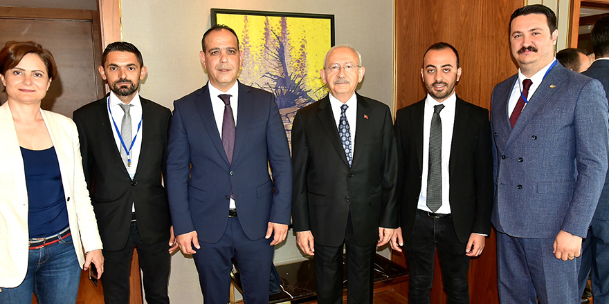 Harmancı, Kemal Kılıçdaroğlu ile bir araya geldi