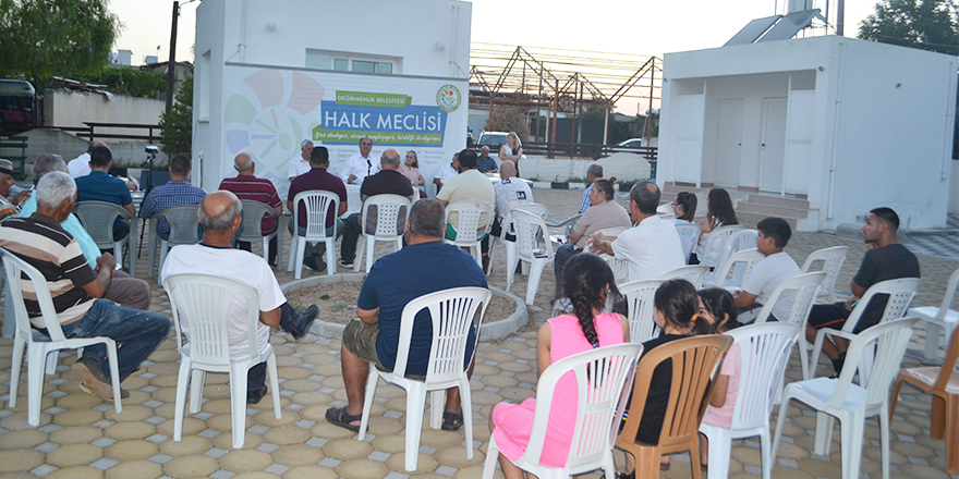 Değirmenlik Belediyesi HALK MECLİSİ toplantıları sürüyor