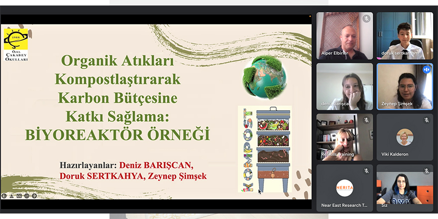 “Liseler Arası Çevre Yarışması”nda ödüller sahiplerini buldu