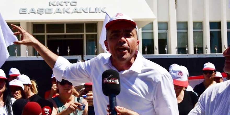 Kamu-İş, "taşeron sistemine karşı" eylem yaptı