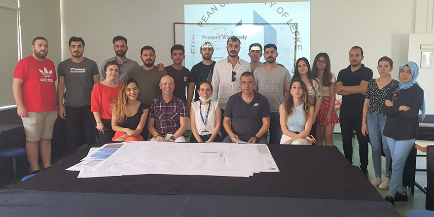 LAÜ Mimarlık Bölümü’nde “Yapı Tasarımı” atölye çalışması gerçekleştirildi