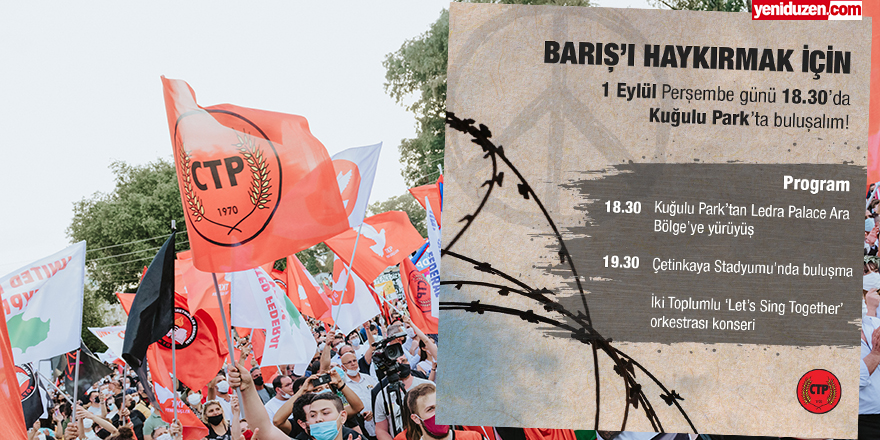 “1 Eylül Dünya Barış Günü, adamıza barış sağlayacak bir geleceğin başlangıcı olsun”