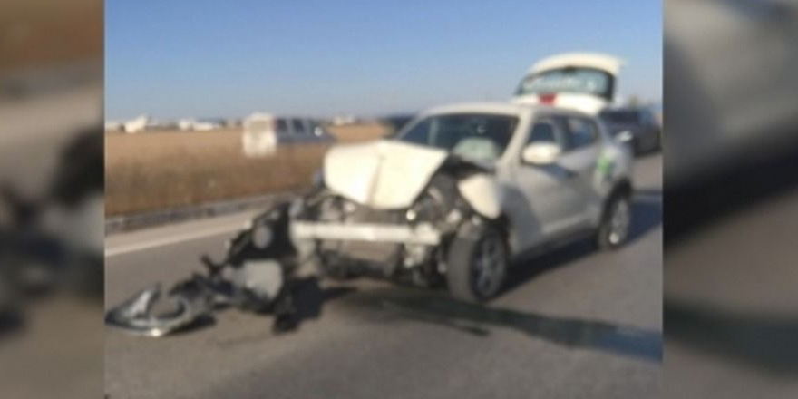 Milli Boksör kaza geçirdi