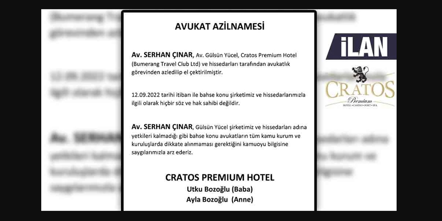 Cratos Davası’ndaki avukatlar azledildi