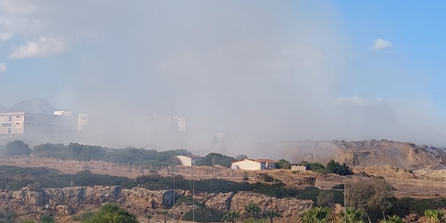 “Elektrik santrali yakınındaki yangında alevlenme yok, dumanlanma var”