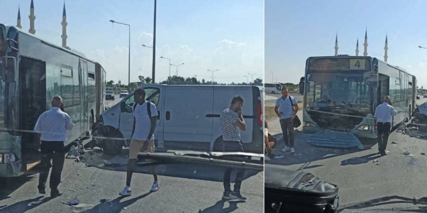 Kaza ucuz atlatıldı!