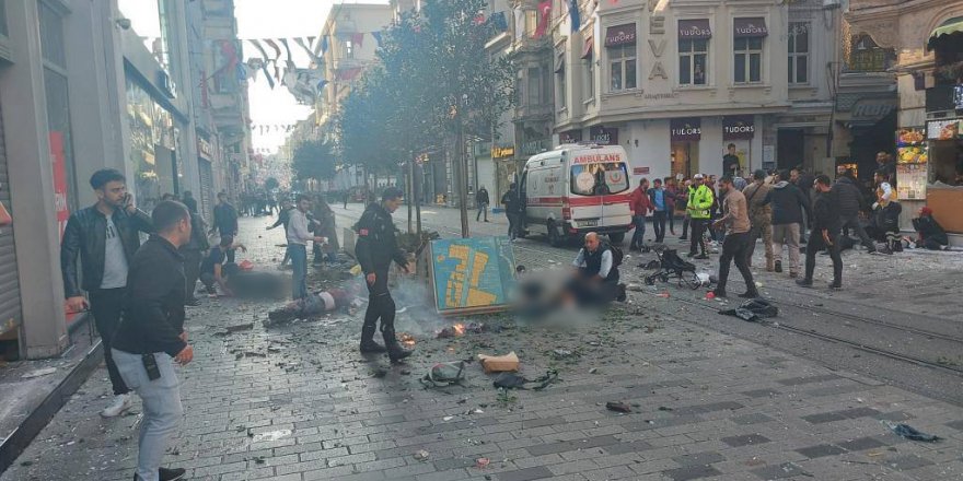 İstiklal Caddesi'nde patlama: 4 ölü, 38 yaralı