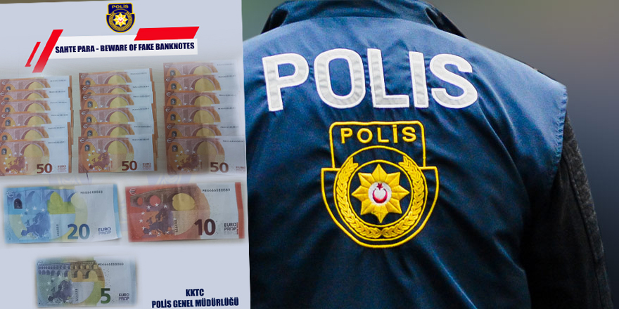 Polis sahte Euro’lara karşı dikkat çekti!
