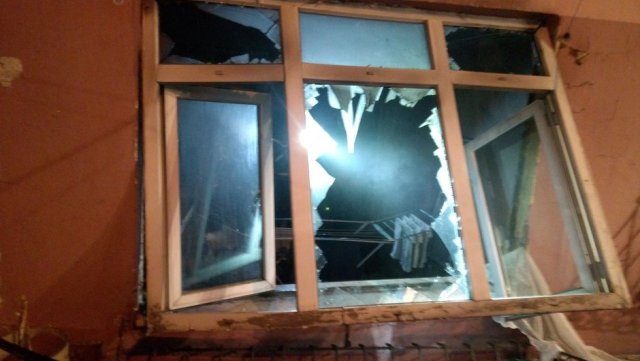 Zonguldak'da mutfak tüpü bomba gibi patladı