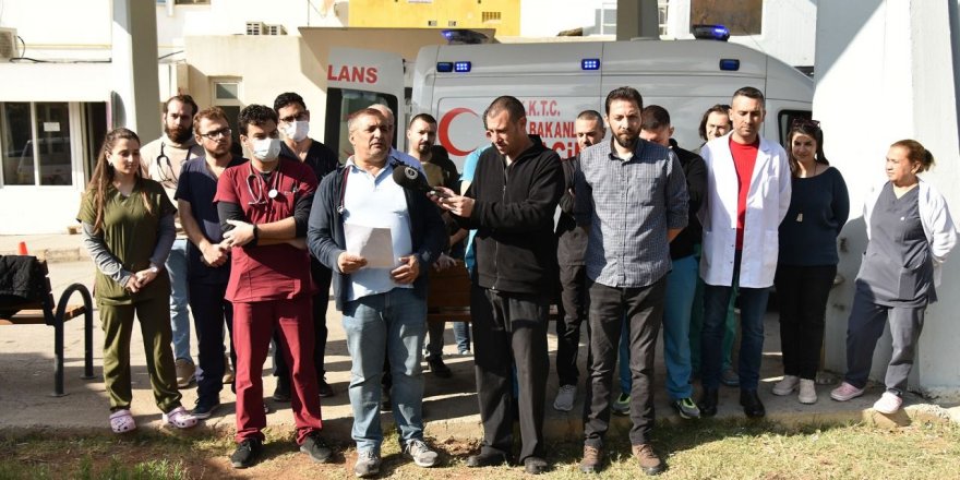 TIP-İŞ: Bazı servislerde hizmetler çöktü