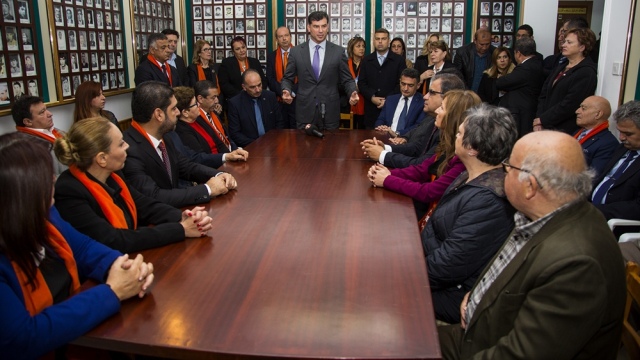 UBP, Şehit Aileleri ve Malul Gaziler Derneği’ni ziyaret etti