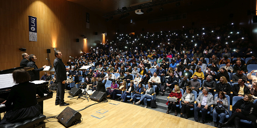 3 Tenor Konseri LAÜ’de büyük ilgi gördü