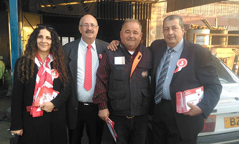 Güzelyurt esnafından TKP Yeni Güçler'e tam destek!