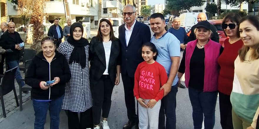 Güngördü seçim öncesi ziyaretlerine devam ediyor