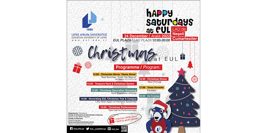 LAÜ öğrencileri “Yeni Yıl” kutlamasına hazırlanıyor