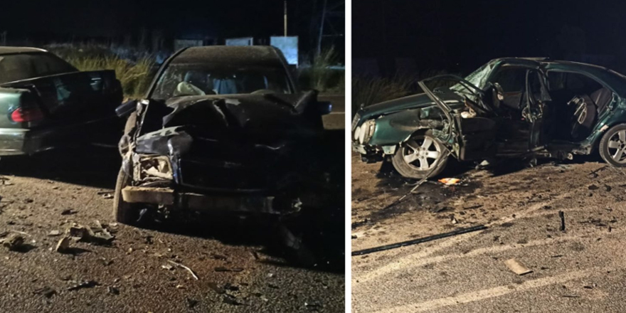 Karpaz – Gazimağusa anayolu üzerinde kaza: 6 yaralı