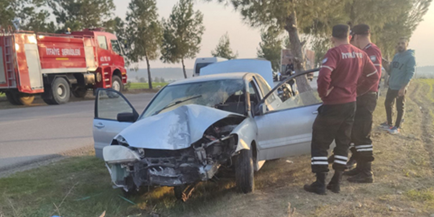 Alayköy yolunda kaza!