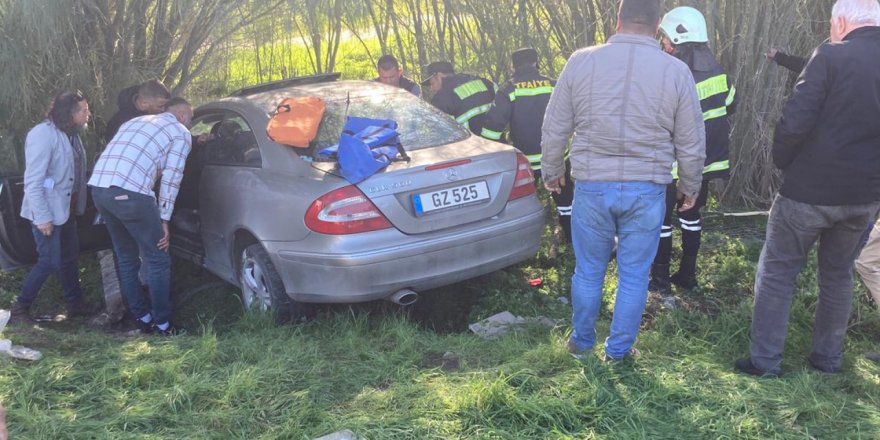 Haspolat’ta kaza: 3 yaralı