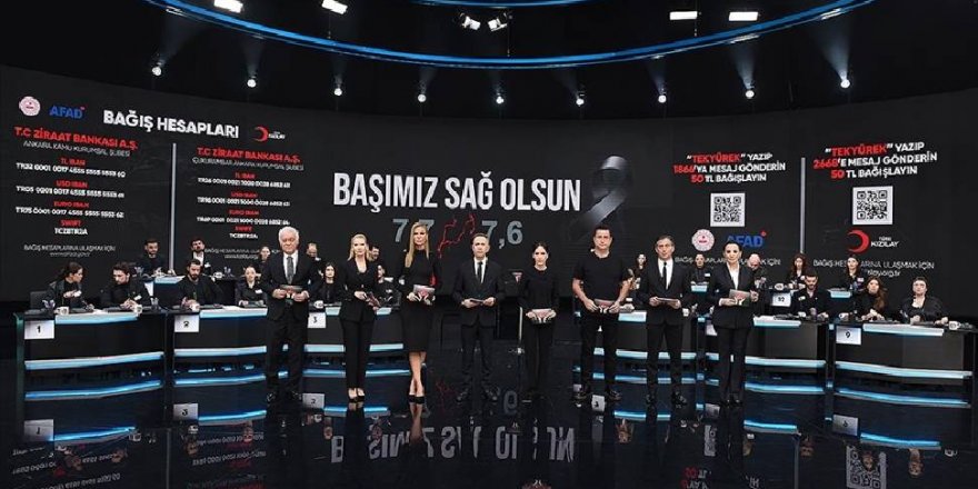 'Türkiye Tek Yürek' kampanyasında, rekor bağış toplandı