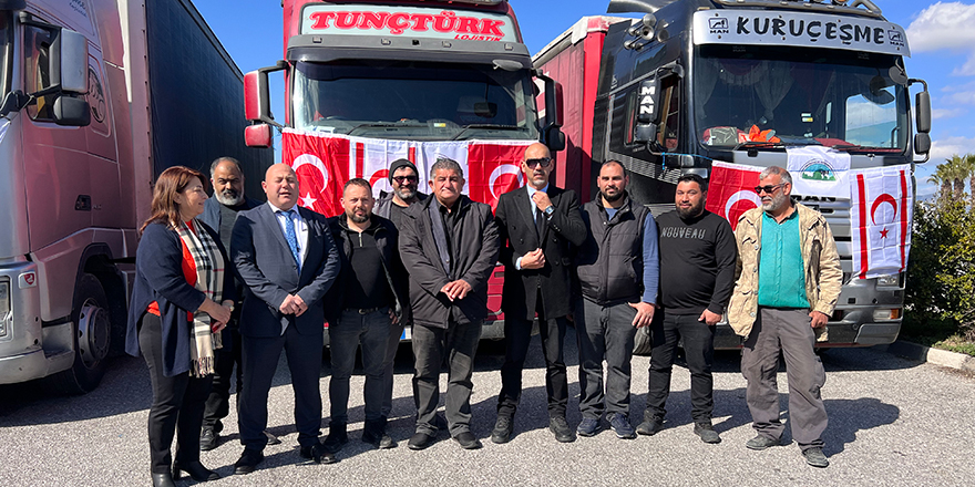 9 tır UHT süt, depremzedelere gönderilmek üzere AFAD’a bağışlandı