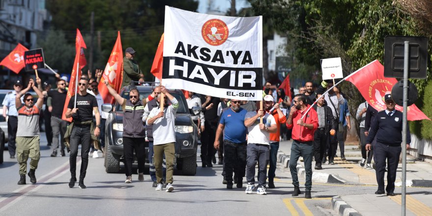 El-Sen’in Meclis önündeki eylemine örgütlerden destek
