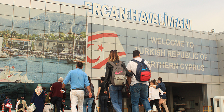 Ercan Havalimanı, bayram haftası boyunca 63 bin 873 yolcuya hizmet verdi