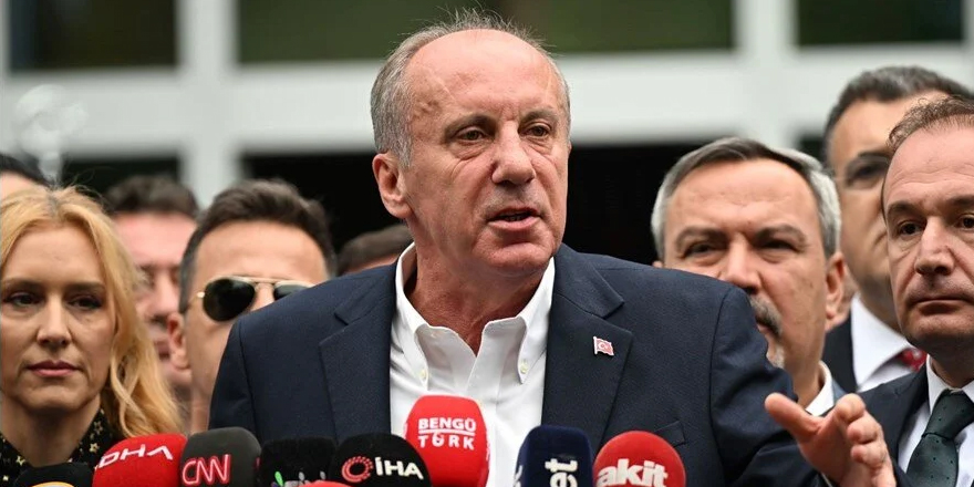 Muharrem İnce Cumhurbaşkanı adaylığından çekildi