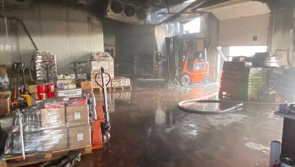 Elektrik panosundaki aşırı yüklenme yangına yol açtı