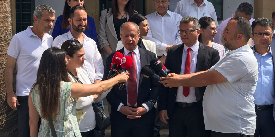 CTP adayı Sami Özuslu adaylık başvurusunu yaptı