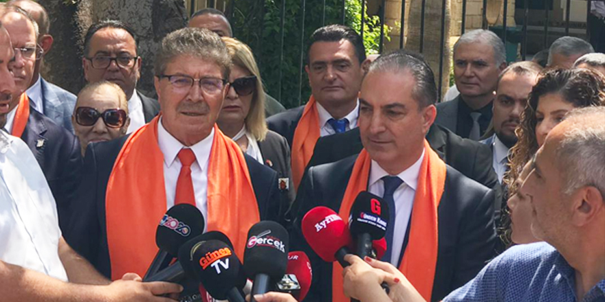 UBP adayı Ali Başman adaylık başvurusunu yaptı