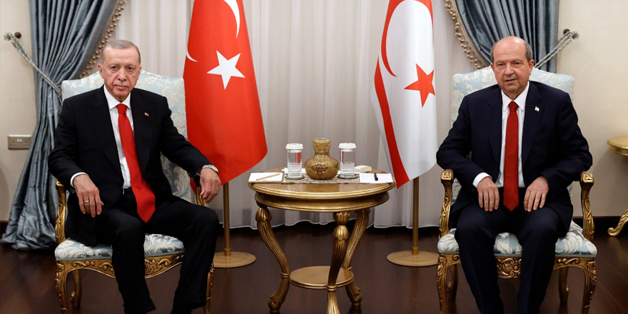 TC Cumhurbaşkanı Erdoğan için Cumhurbaşkanlığında resmi tören yapıldı