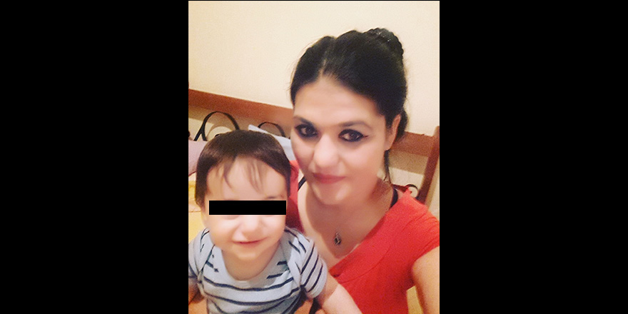 Geride gözü yaşlı ablası ve küçük bir çocuğu kaldı