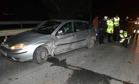 114 metre sürükledi