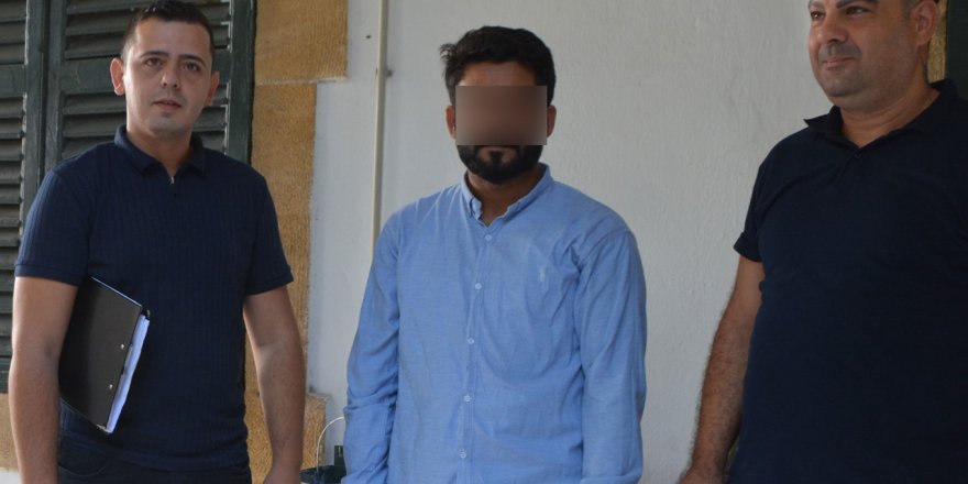 Sahte Pakistan pasaportu ile Ercan'dan girmeye çalıştı, tutuklandı