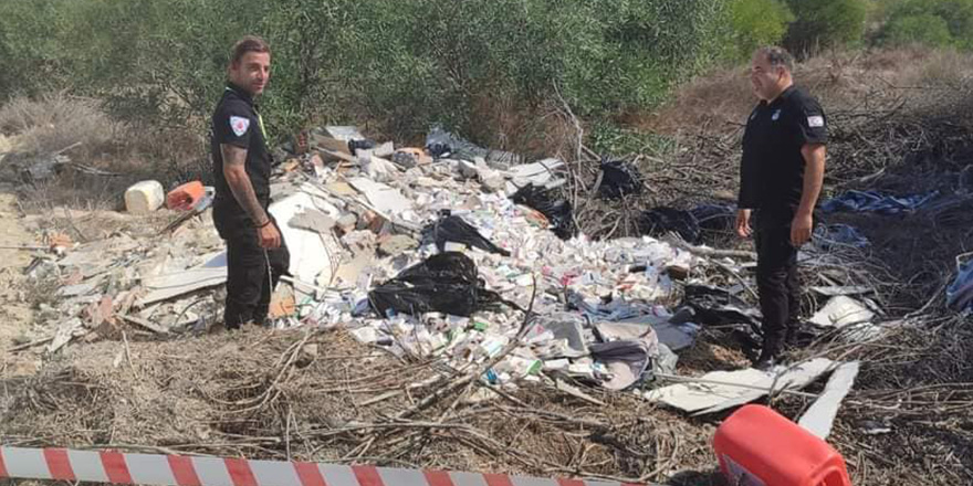 Barkodları kesilmiş çok sayıda ilaç bulundu