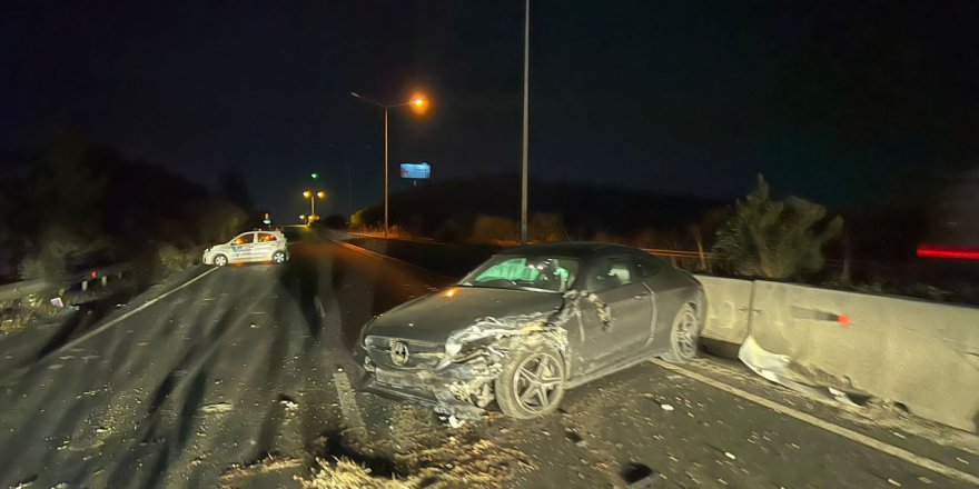 Girne - Lefkoşa yolunda feci kaza!