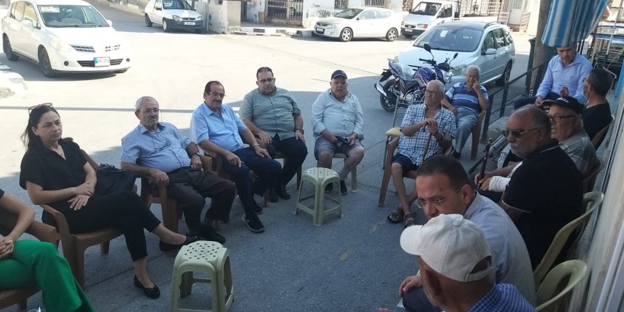 CTP heyeti Akdoğan halkının sorunlarını dinledi