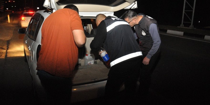Polisten eş zamanlı asayiş ve trafik denetimi!