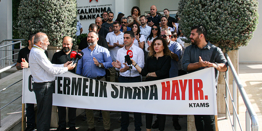 "Göstermelik sınava hayır"