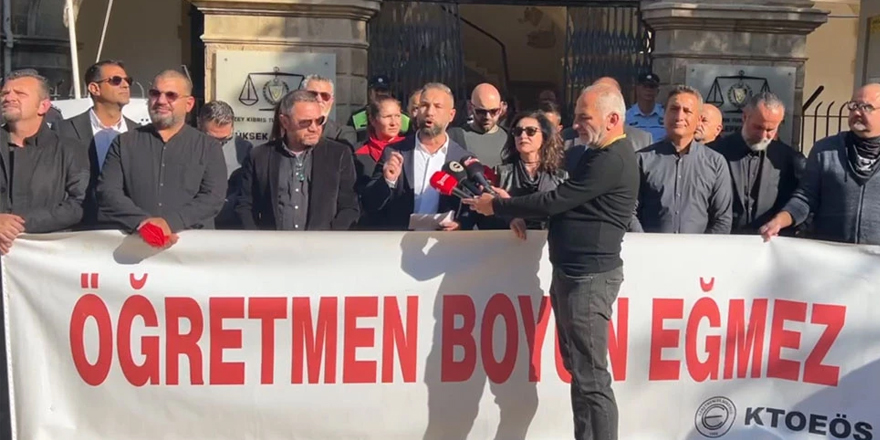 Öğretmenler, öğretmenler gününde mahkeme önünde!