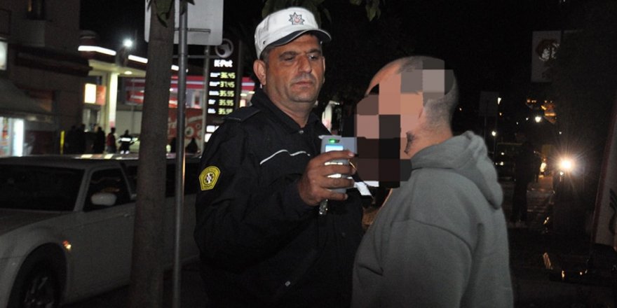 2 bin 77 araç sürücüsü kontrol edildi