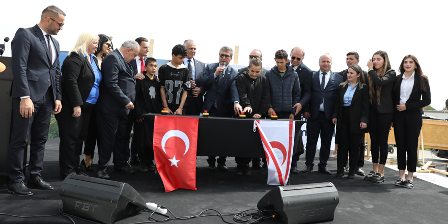 Halil Falyalı Özel Eğitim ve İş Eğitim Okulu Temel Atma Töreni yapıldı