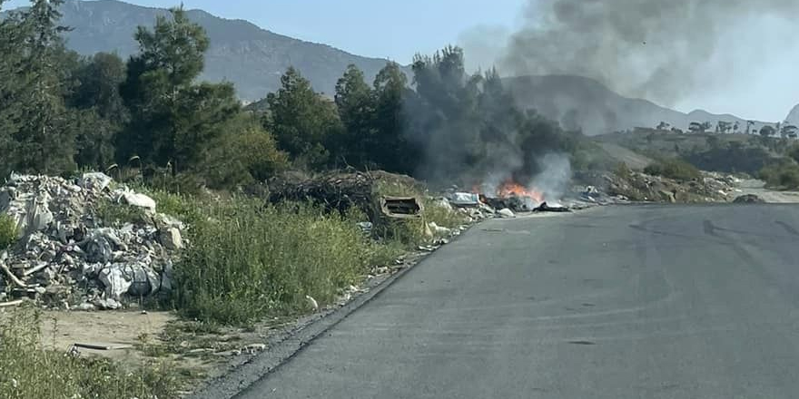 Taşkent'te yangın!