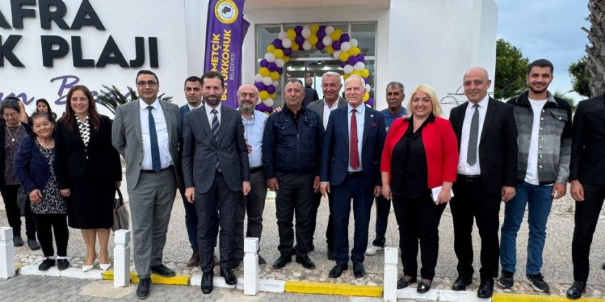 Bafra’da Bostancı Beach Restaurant hizmete açıldı